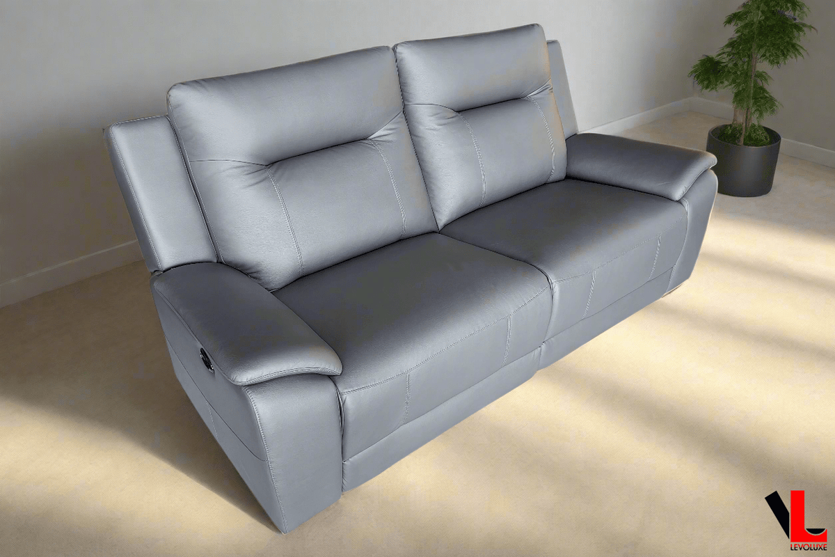 Levoluxe Avante 66" Jaxxon Steel Power Reclining 2 Seater Loveseat, image 6