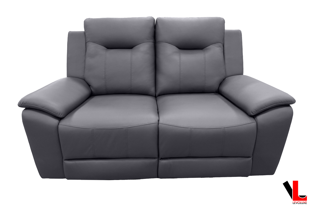 Levoluxe Avante 66" Jaxxon Steel Power Reclining 2 Seater Loveseat, image 3