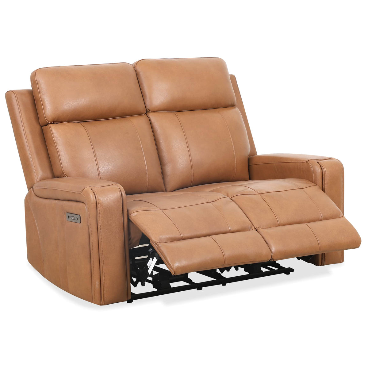 Levoluxe Cavron 58" Leather Match Power Reclining 2 Seater Loveseat with Power Headrests, image 3