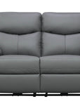 Levoluxe Aveon 62" Pillow Top Arm Reclining Loveseat in Leather Match, image 8