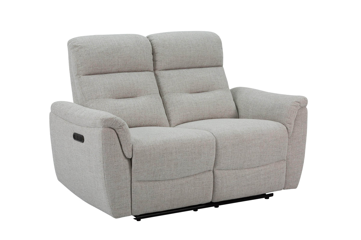 Levoluxe Cain 57" Power Reclining Loveseat in Weave Fabric, image 5
