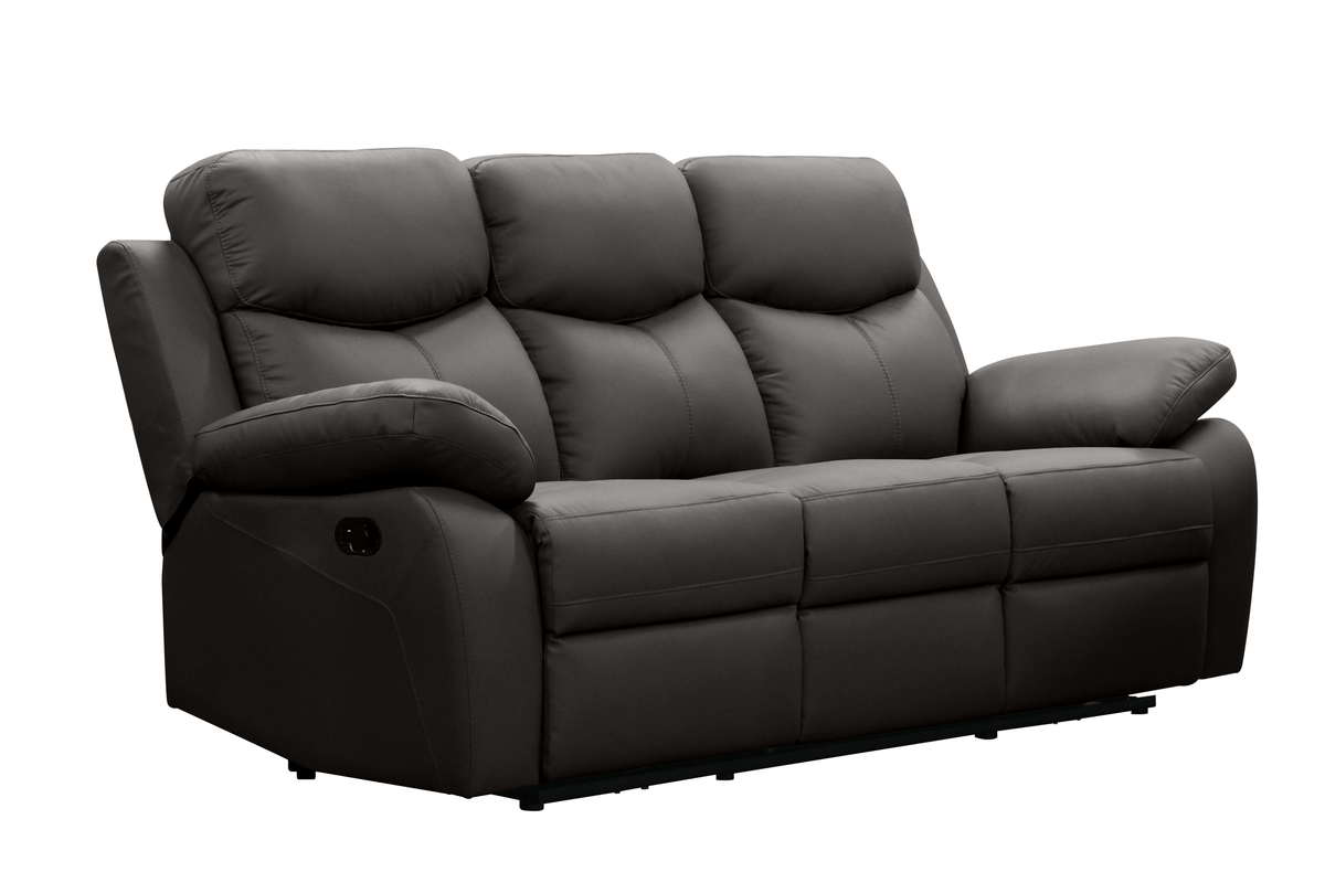 Levoluxe Aveon 83" Pillow Top Arm Reclining Sofa in Leather Match, image 11