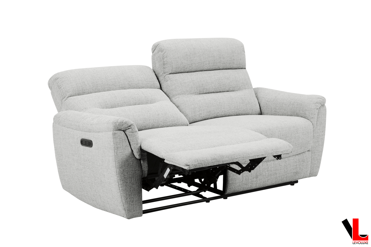 Levoluxe Cain 76" Power Reclining Sofa in Weave Fabric, image 3