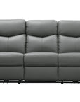 Levoluxe Aveon 83" Pillow Top Arm Reclining Sofa in Leather Match, image 8