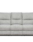 Levoluxe Sentinel 87.8" Power Reclining Sofa with Power Headrest in Tweed Ash Fabric, image 6