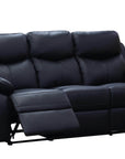 Levoluxe Aveon 2 Piece Pillow Top Arm Reclining Sofa and Loveseat Set in Leather Match, image 2