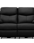 Levoluxe Aveon 2 Piece Pillow Top Arm Reclining Sofa and Loveseat Set in Leather Match, image 5