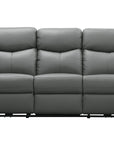 Levoluxe Aveon 2 Piece Pillow Top Arm Reclining Sofa and Loveseat Set in Leather Match, image 10