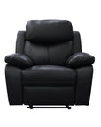 Levoluxe Aveon 3 Piece Pillow Top Arm Reclining Sofa, Loveseat and Chair Set in Leather Match, image 8