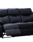 Levoluxe Aveon 3 Piece Pillow Top Arm Reclining Sofa, Loveseat and Chair Set in Leather Match, image 3