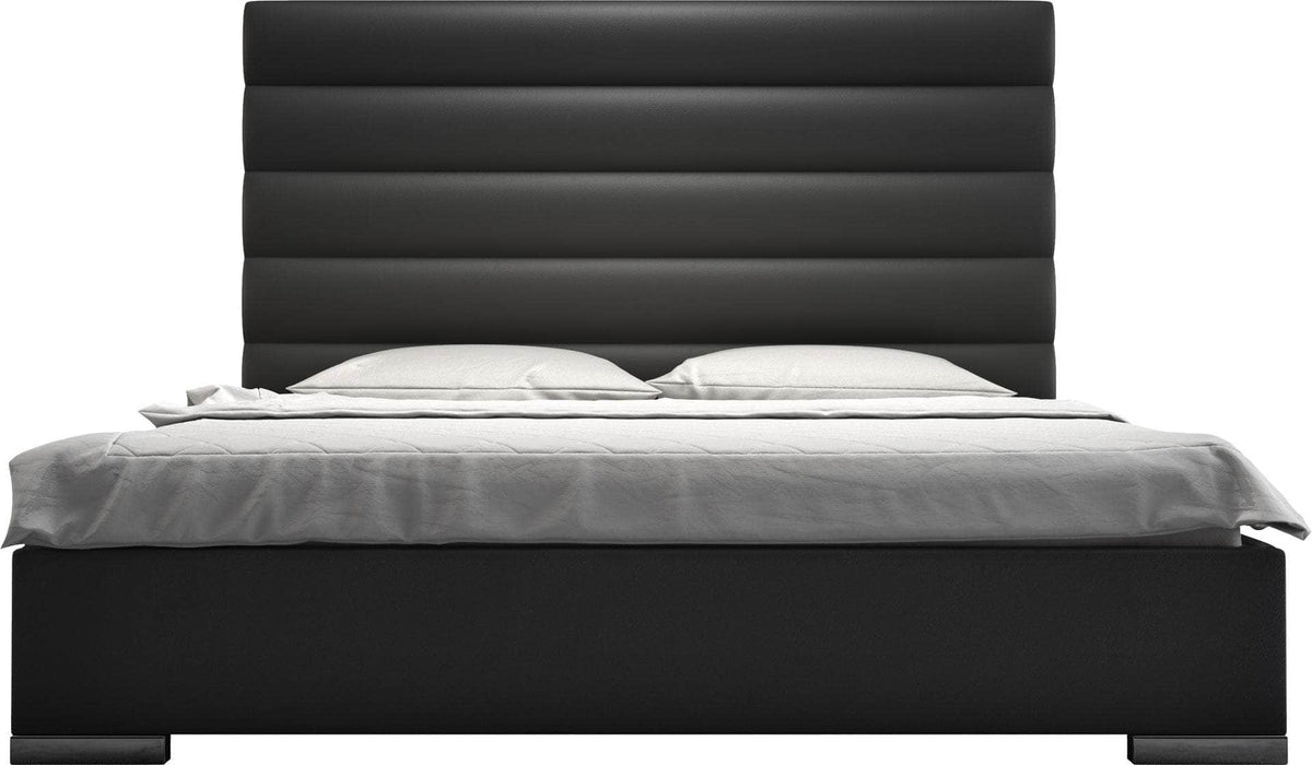 Modloft Prince Eco Pelle Leather Platform Bed, image 10