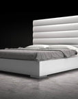 Modloft Prince Eco Pelle Leather Platform Bed, image 7