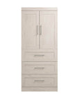 Modubox Pur 36W Wardrobe with 3 Drawers, image 18
