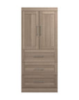Modubox Pur 36W Wardrobe with 3 Drawers, image 25