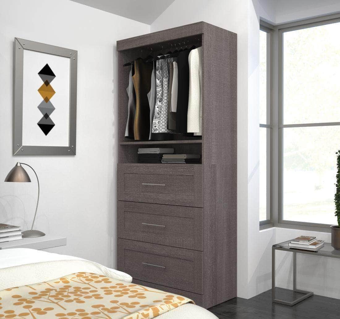 Modubox Pur 36” Storage Unit with 3 Drawers, image 3