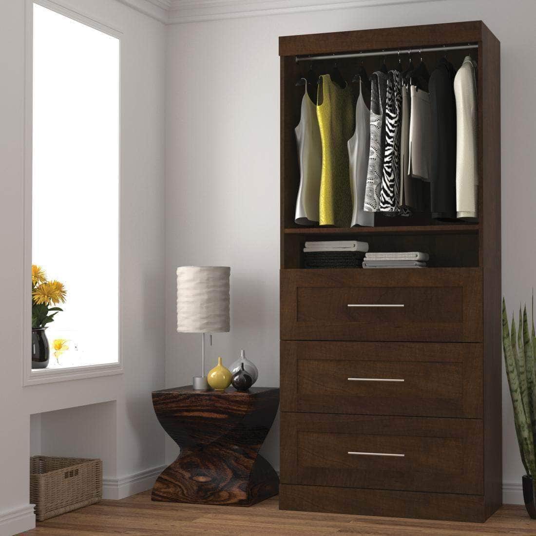Modubox Pur 36” Storage Unit with 3 Drawers, image 2