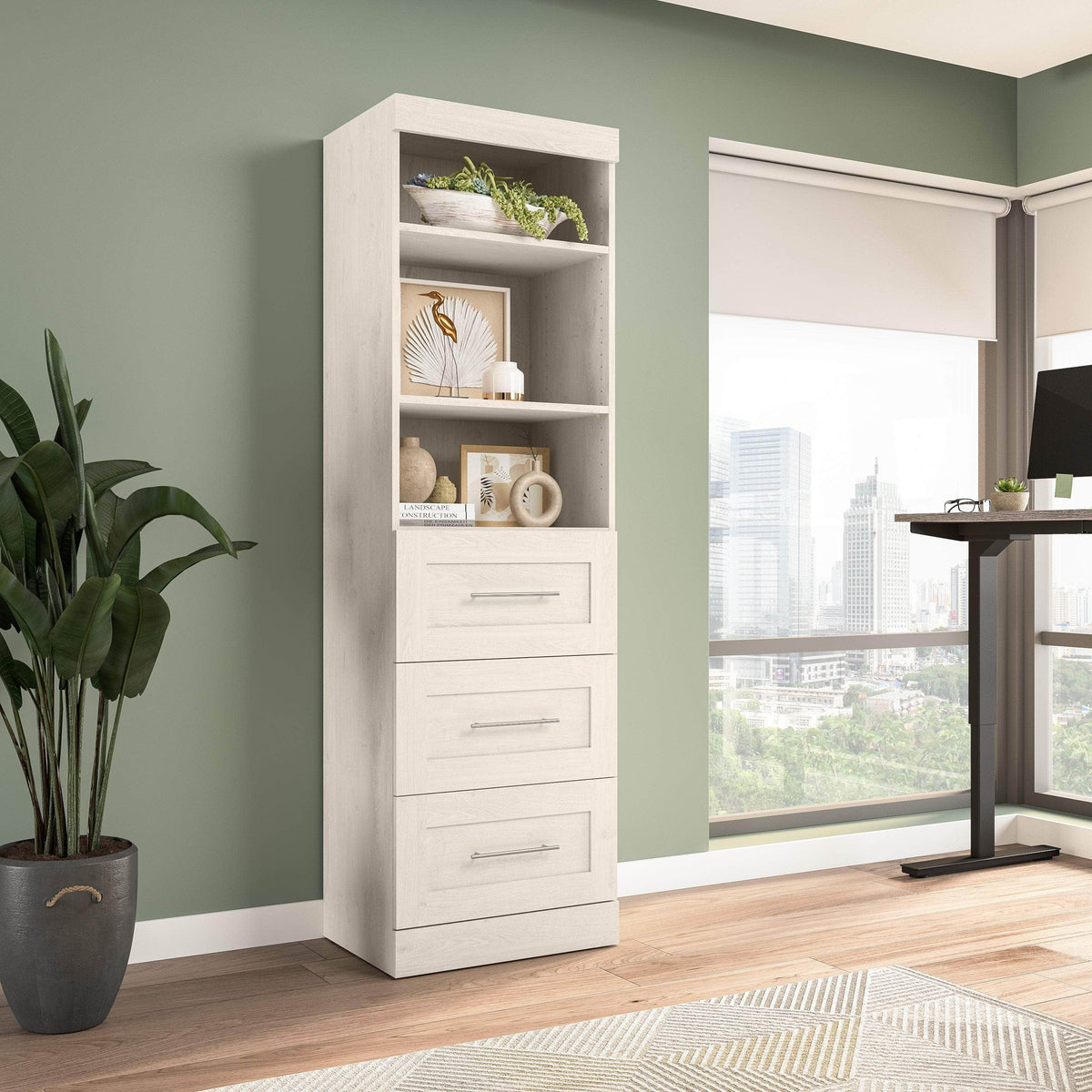 Modubox Pur 25” Storage Unit with 3 Drawers, image 19