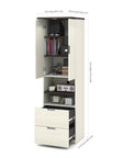 Modubox Lumina Storage Unit with 2 Drawers, image 8