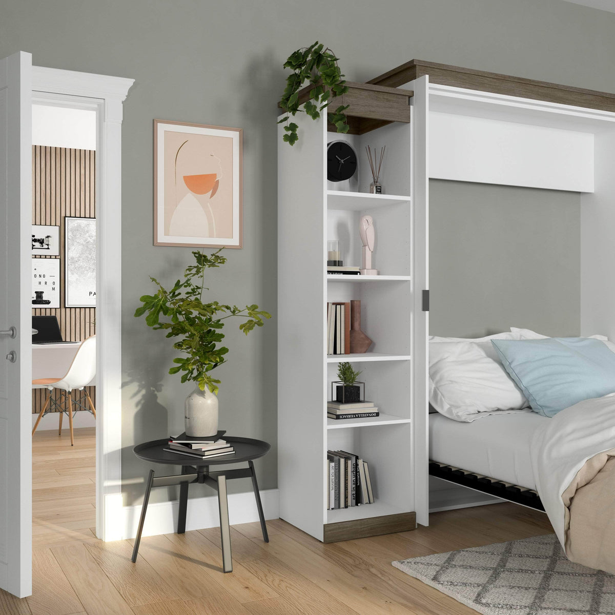 Modubox Orion 20"W Narrow Shelving Unit, image 1