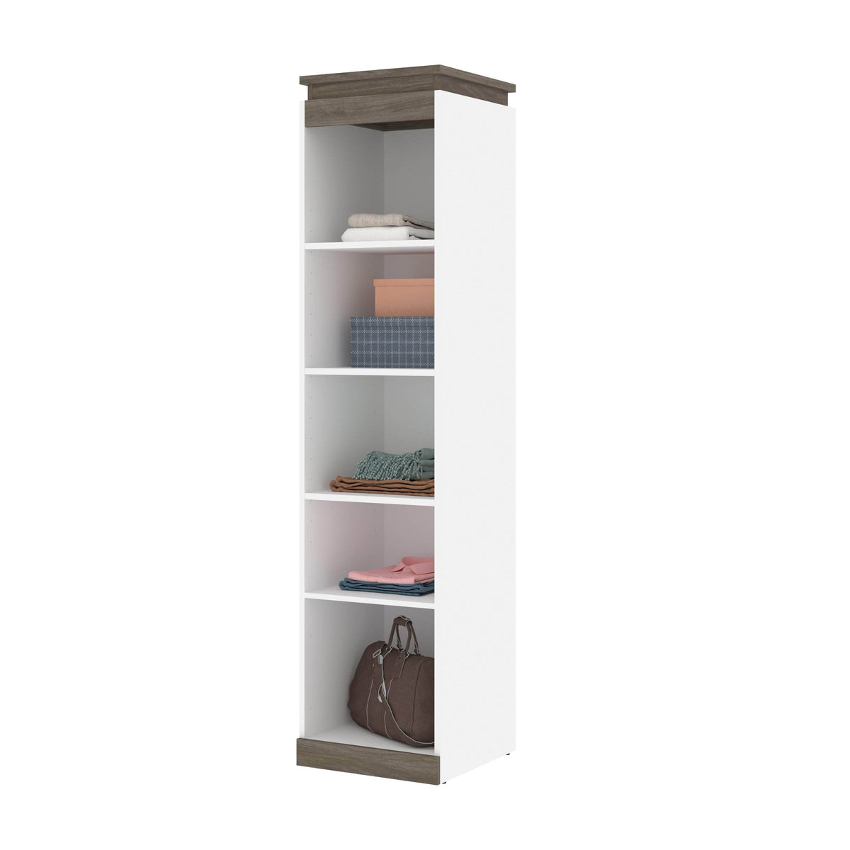 Modubox Orion 20"W Narrow Shelving Unit, image 6