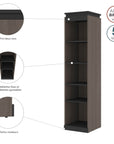 Modubox Orion 20"W Narrow Shelving Unit, image 23