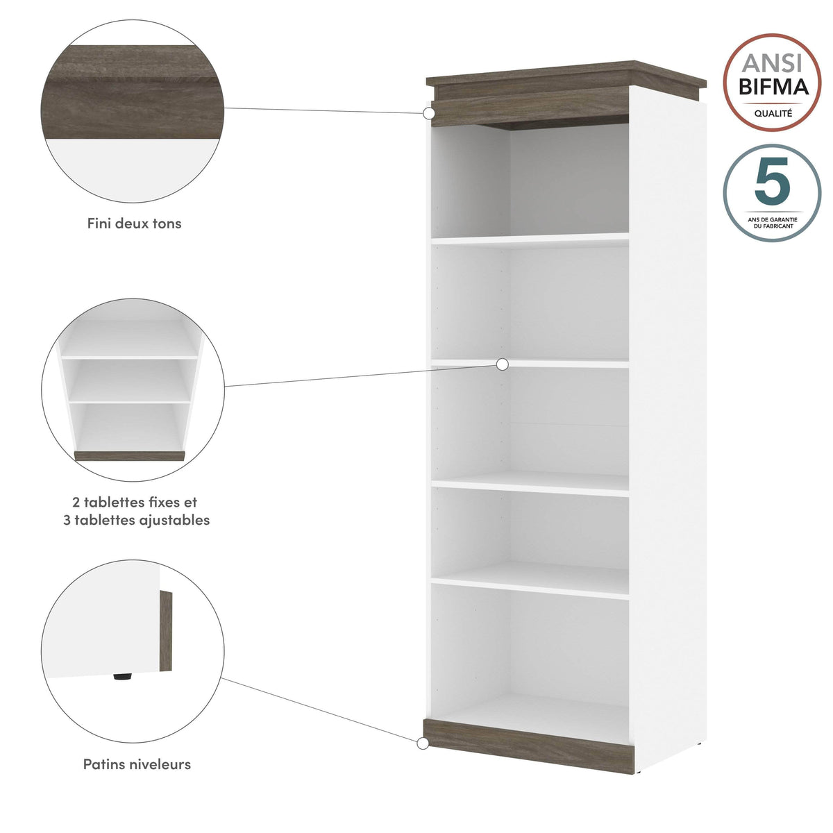 Modubox Orion 30"W Shelving Unit, image 12