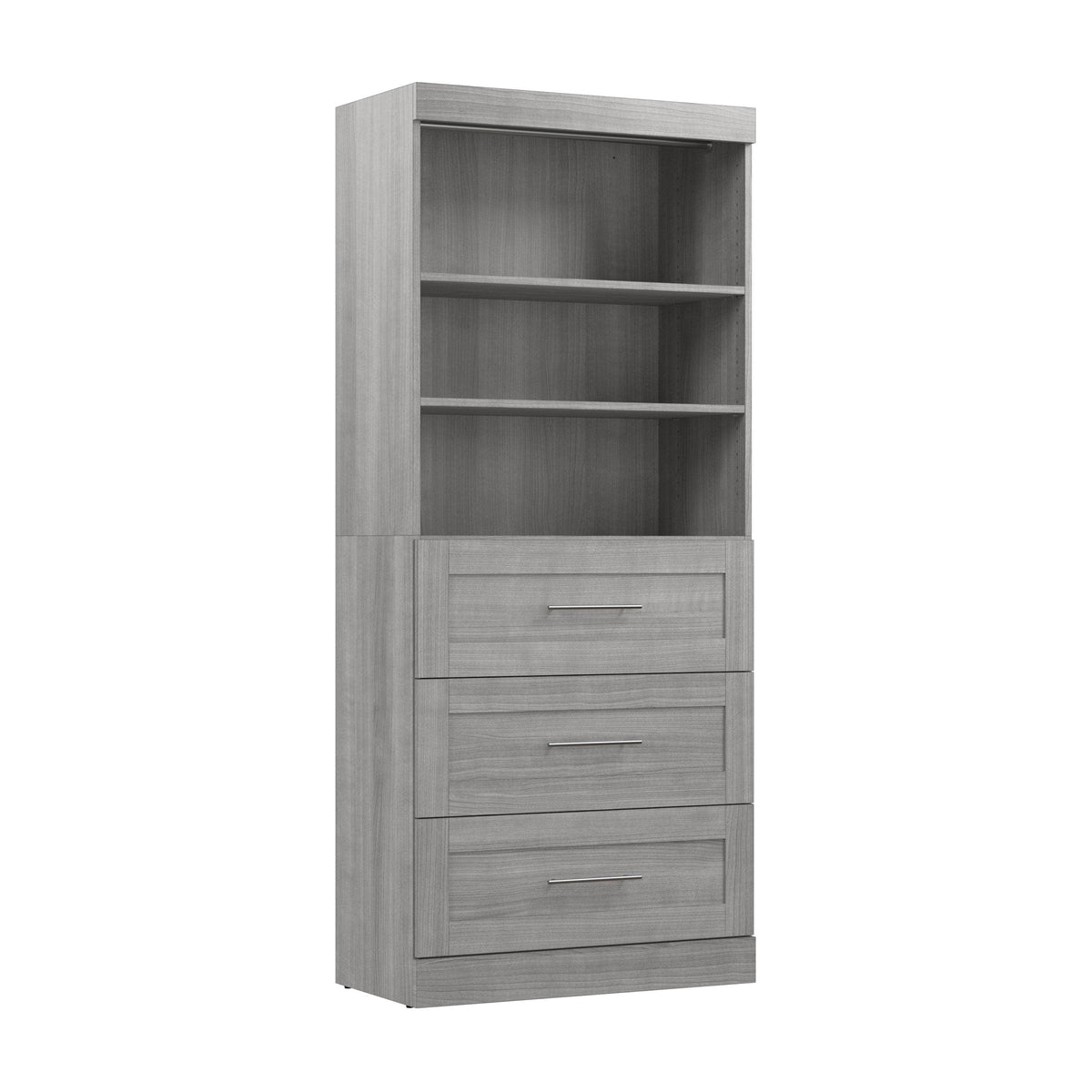 Modubox Pur 36” Storage Unit with 3 Drawers, image 8