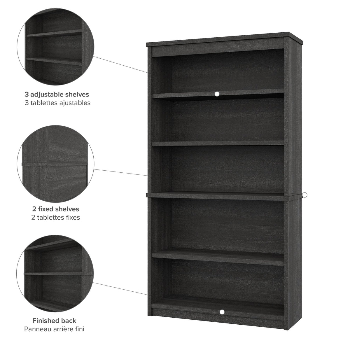 Modubox Uptown II Bookcase, image 13