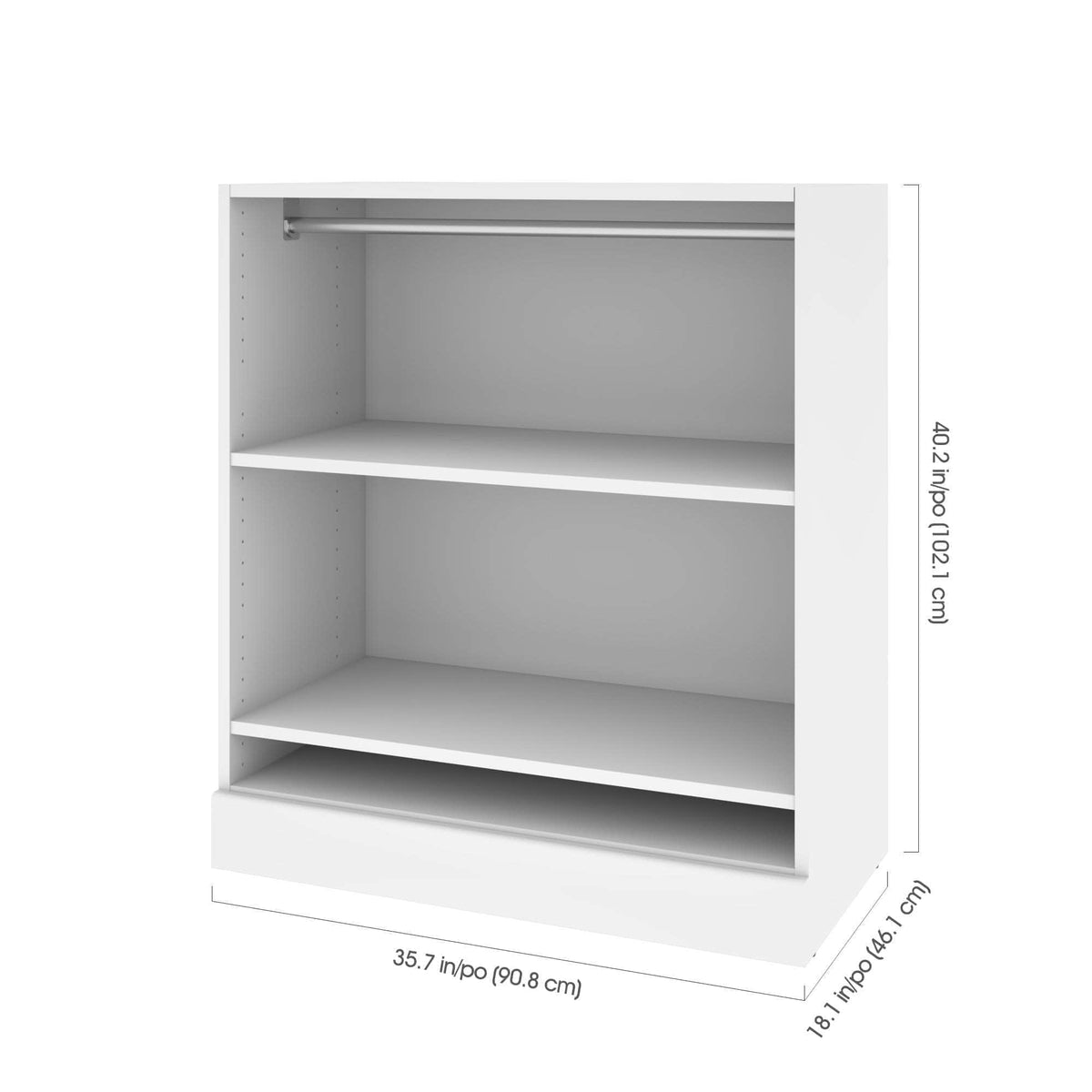Modubox Versatile Low Storage Unit With Rod, image 5