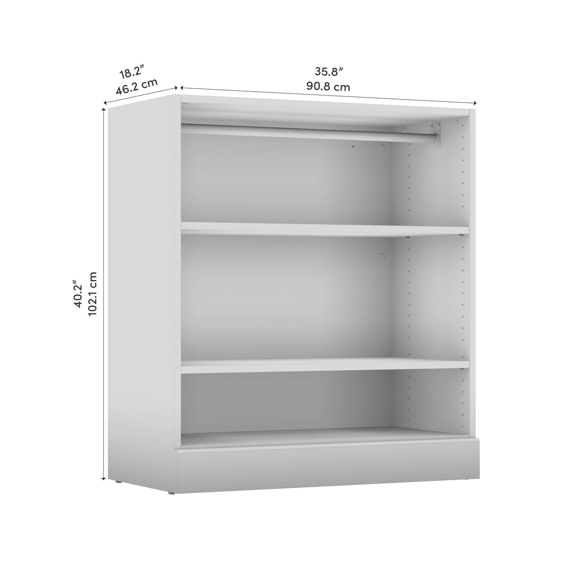 Modubox Versatile Low Storage Unit With Rod, image 6