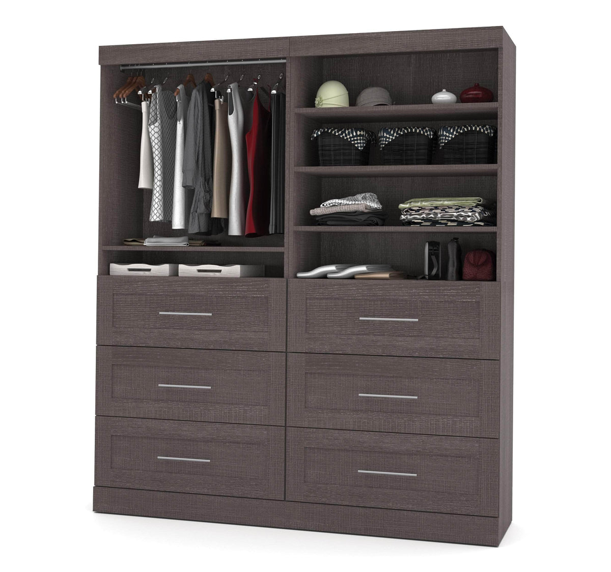 Modubox Pur 72” Closet Organizer, image 12