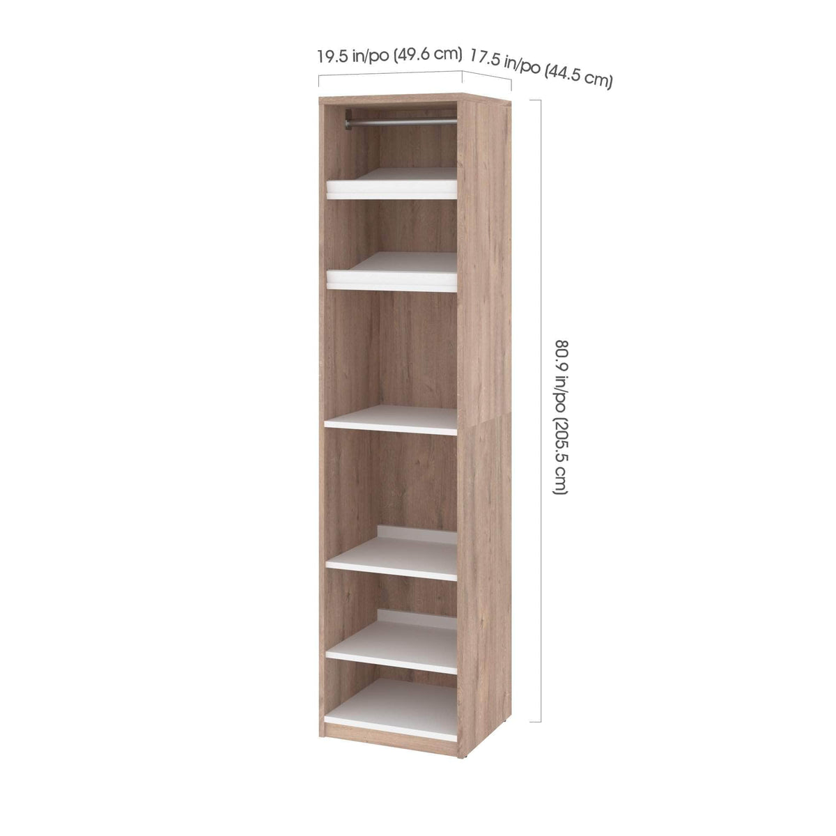 Modubox Cielo 19.5” Closet Organizer, image 4