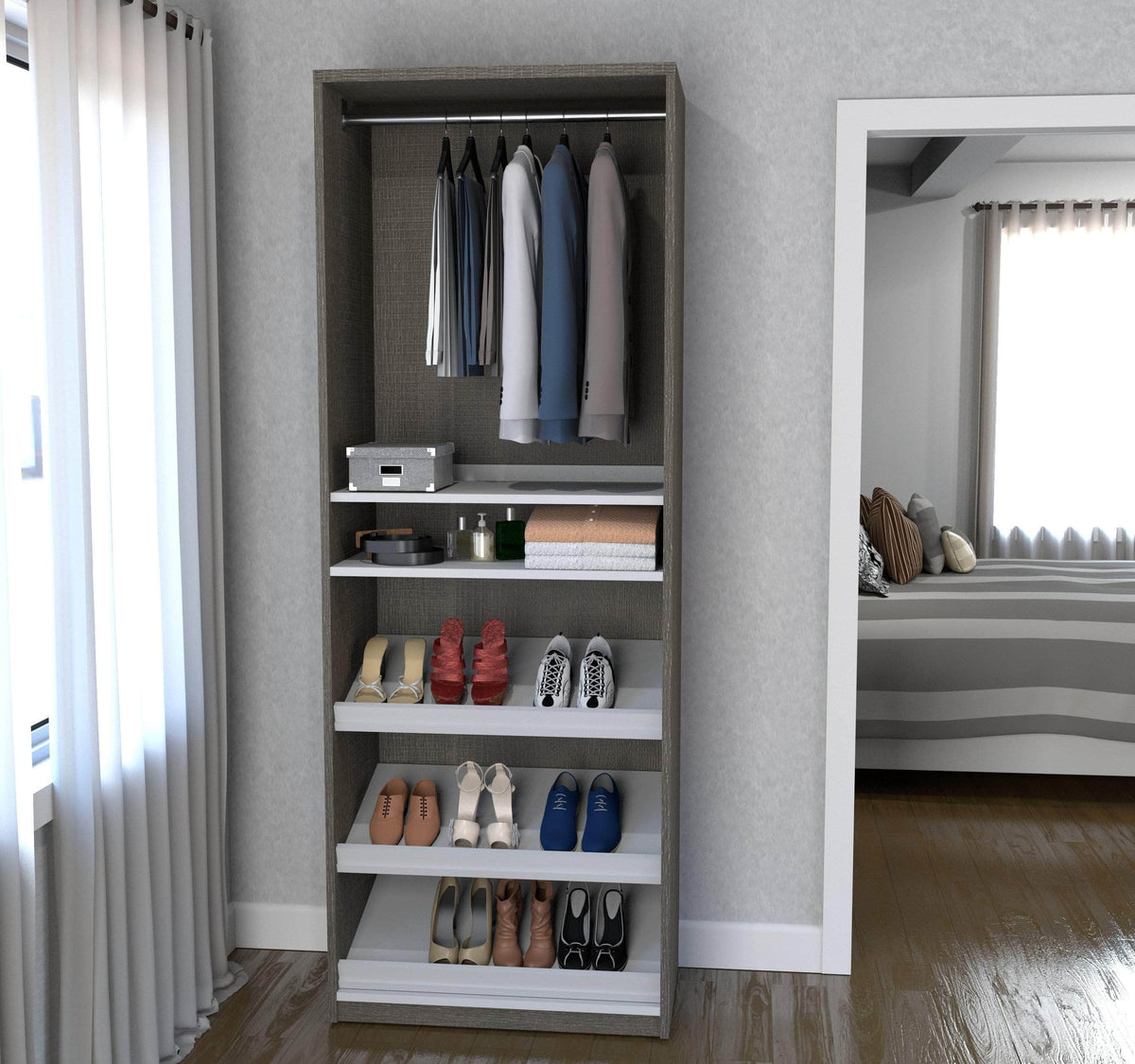 Modubox Cielo 29.5” Closet Organizer, image 1