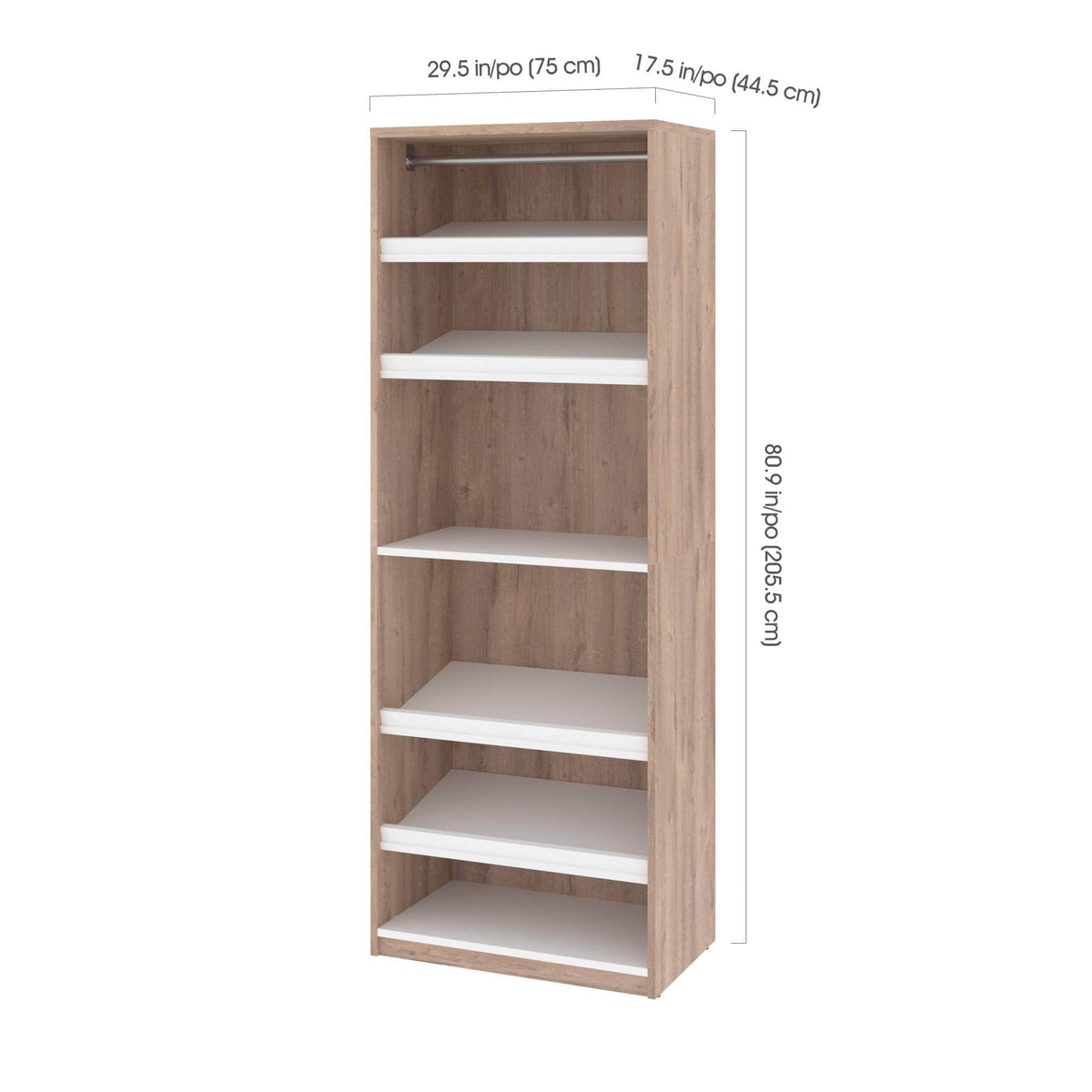 Modubox Cielo 29.5” Closet Organizer, image 4