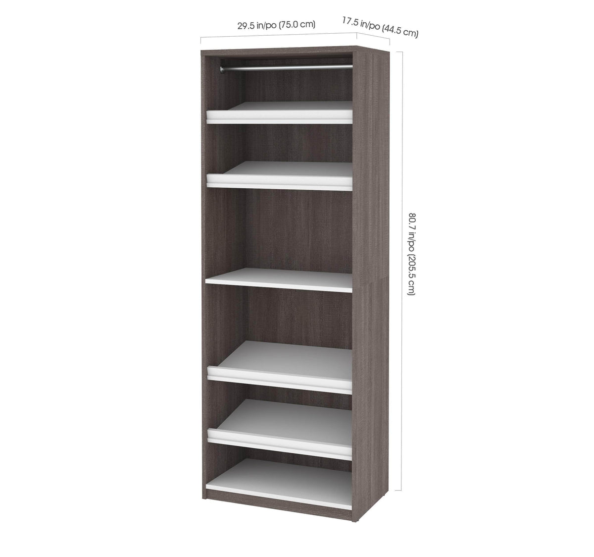 Modubox Cielo 29.5” Closet Organizer, image 10