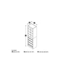 Modubox Pur 25“ Closet Organizer, image 9
