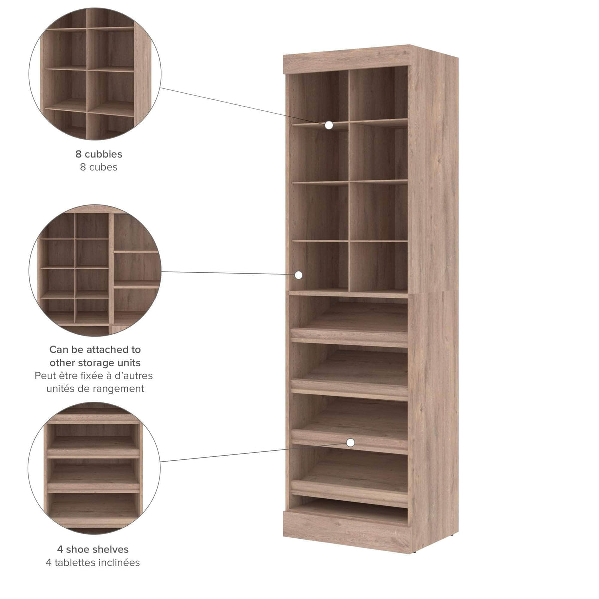 Modubox Pur 25“ Closet Organizer, image 6