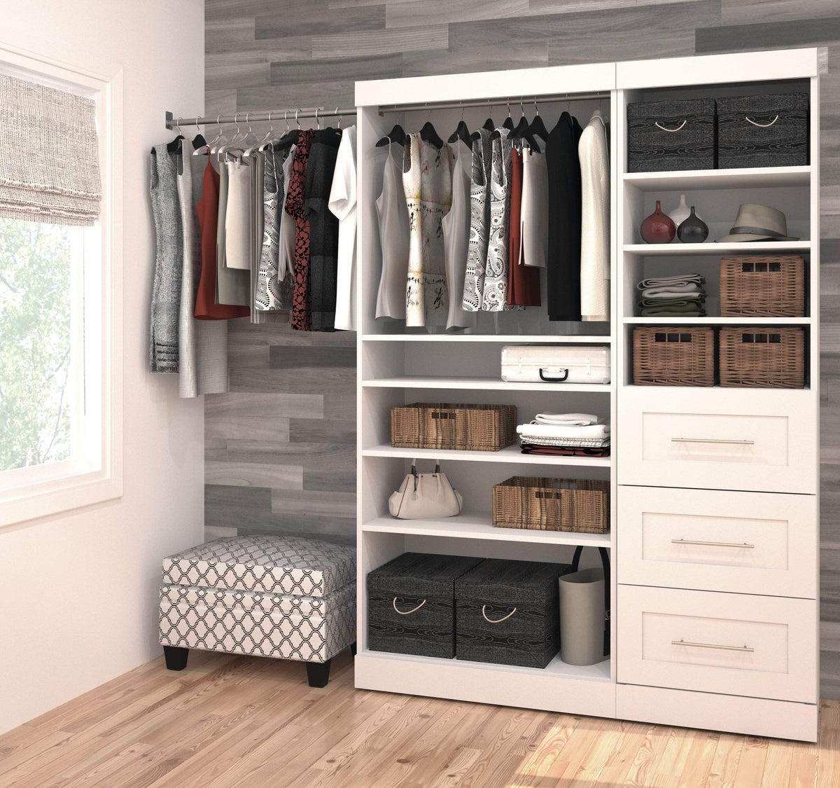 Modubox Pur 61W Closet Organizer, image 1