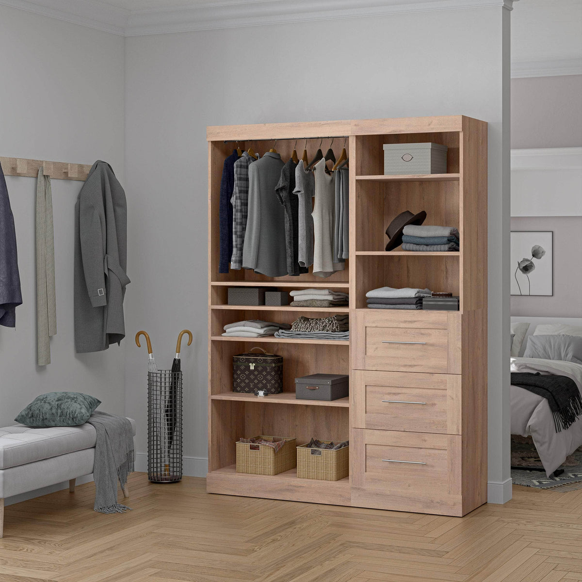 Modubox Pur 61W Closet Organizer, image 9