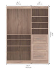 Modubox Pur 61W Closet Organizer, image 19