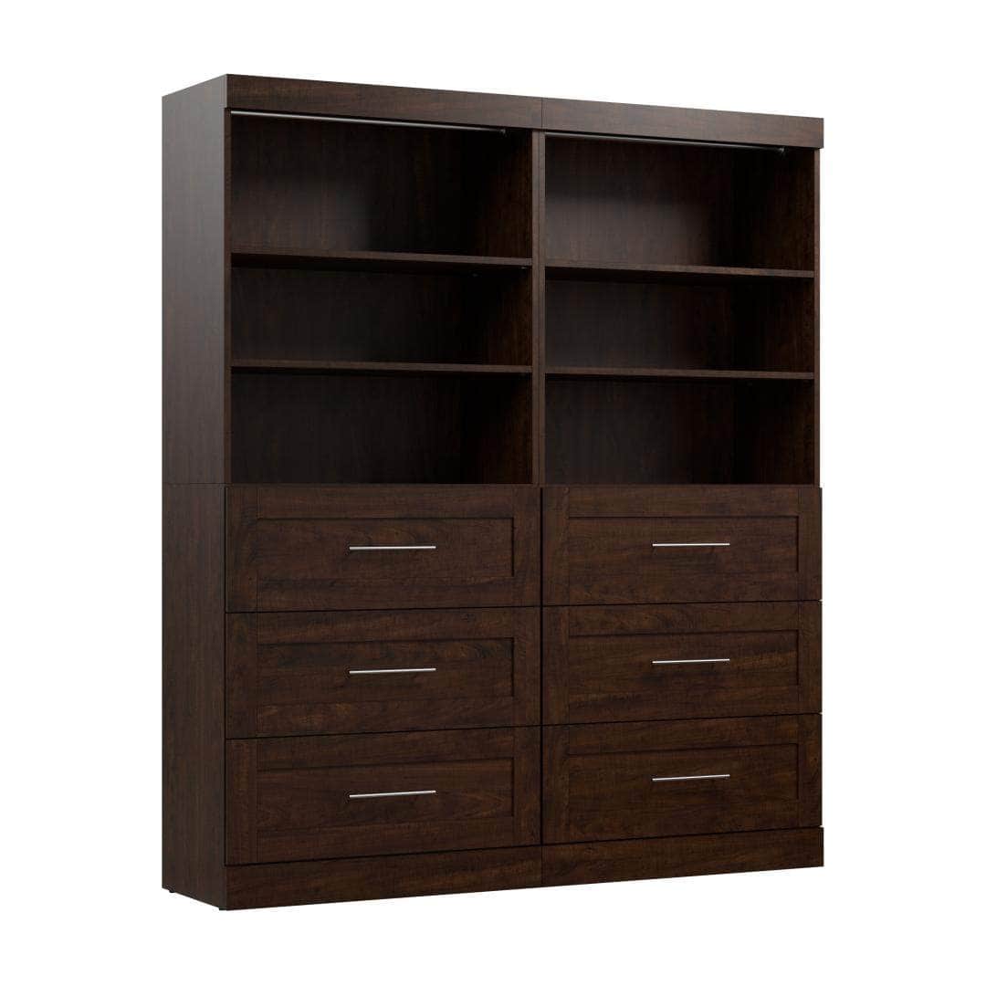 Modubox Pur 72W Closet Organization System with Drawers, image 2