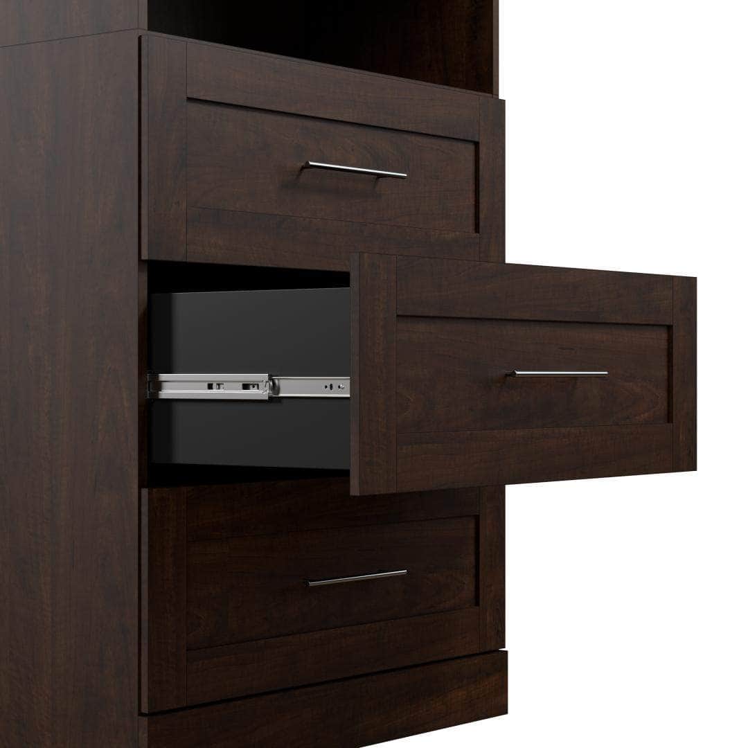 Modubox Pur 72W Closet Organization System with Drawers, image 5