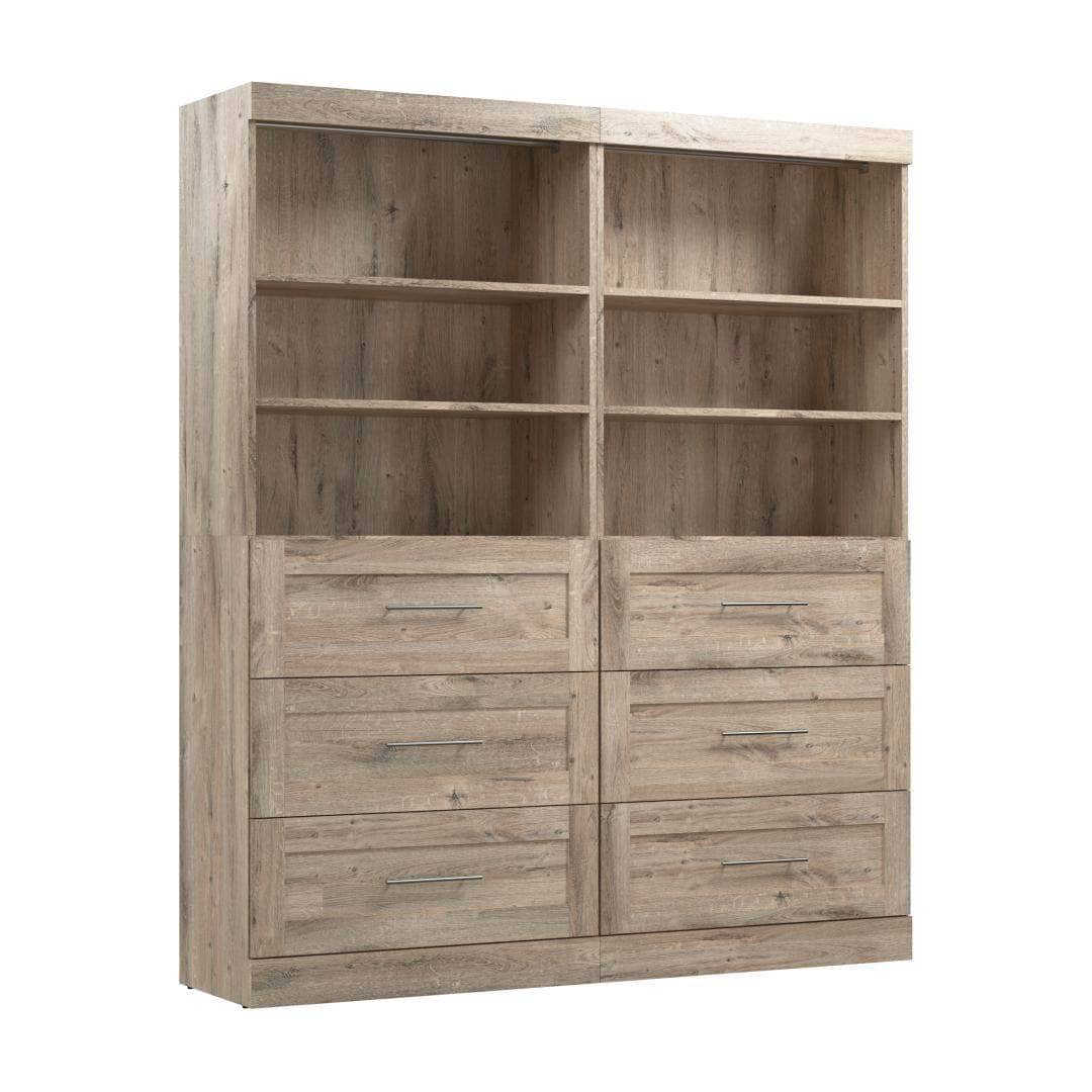 Modubox Pur 72W Closet Organization System with Drawers, image 10