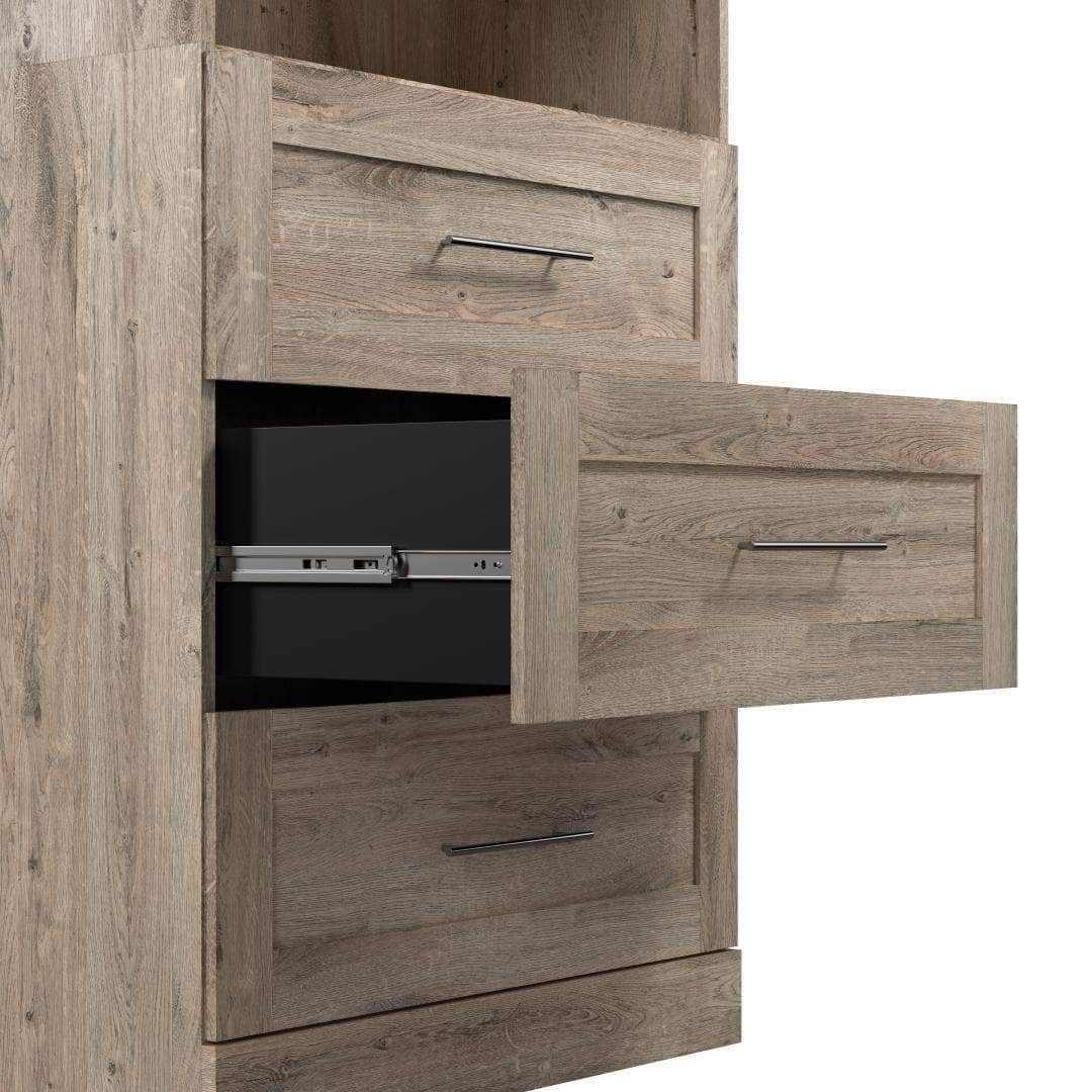 Modubox Pur 72W Closet Organization System with Drawers, image 13