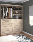 Modubox Pur 72W Closet Organization System with Drawers, image 8