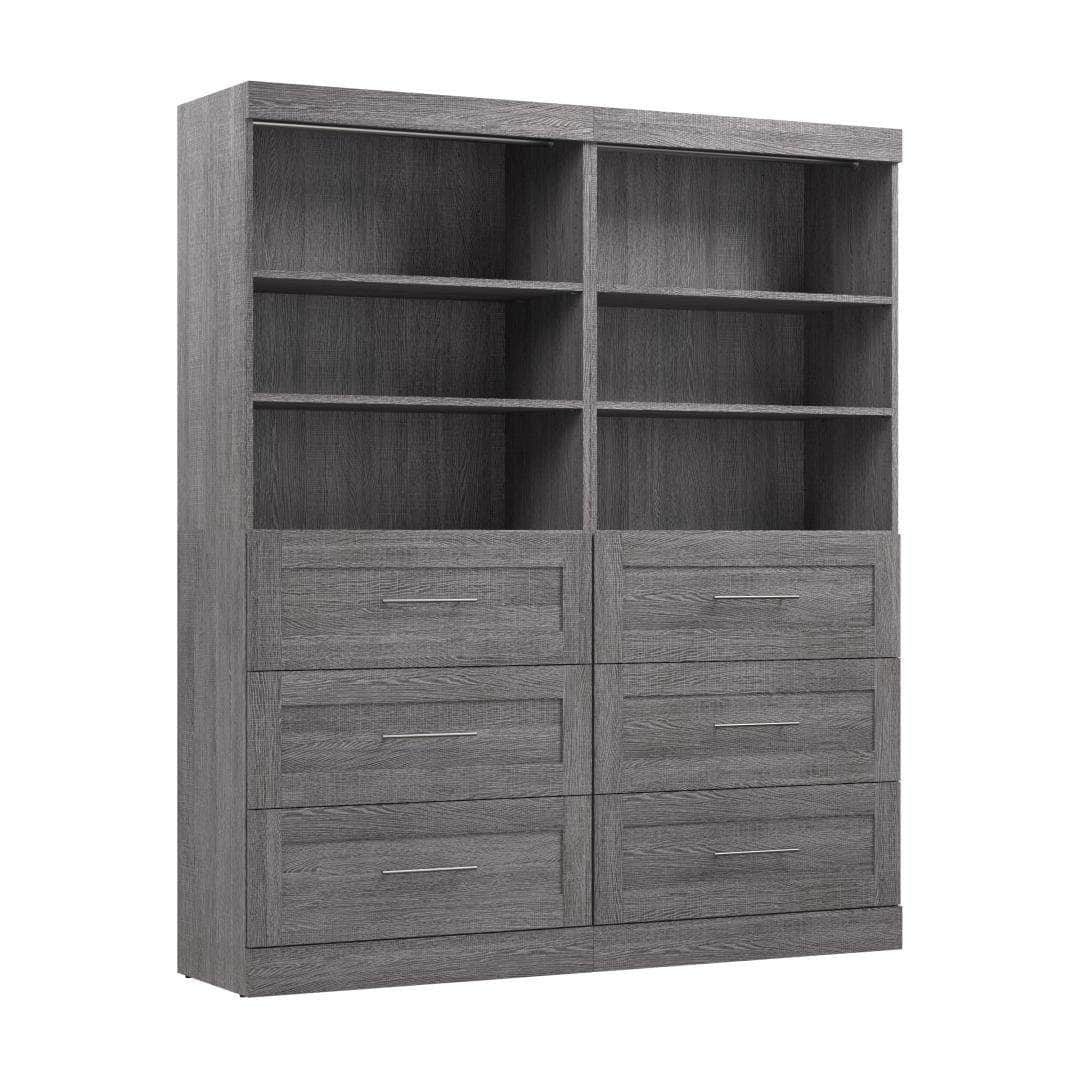 Modubox Pur 72W Closet Organization System with Drawers, image 18