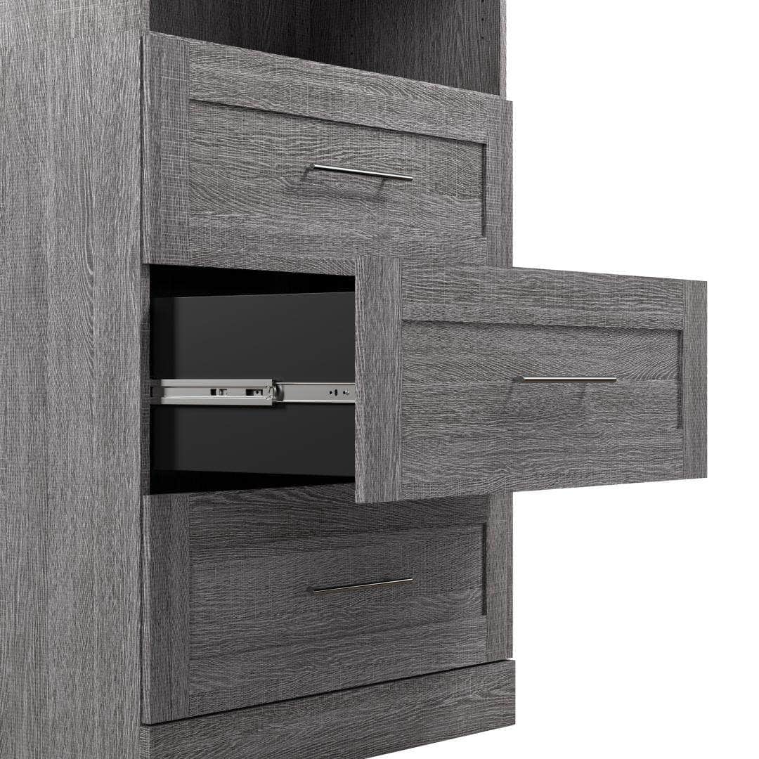 Modubox Pur 72W Closet Organization System with Drawers, image 20
