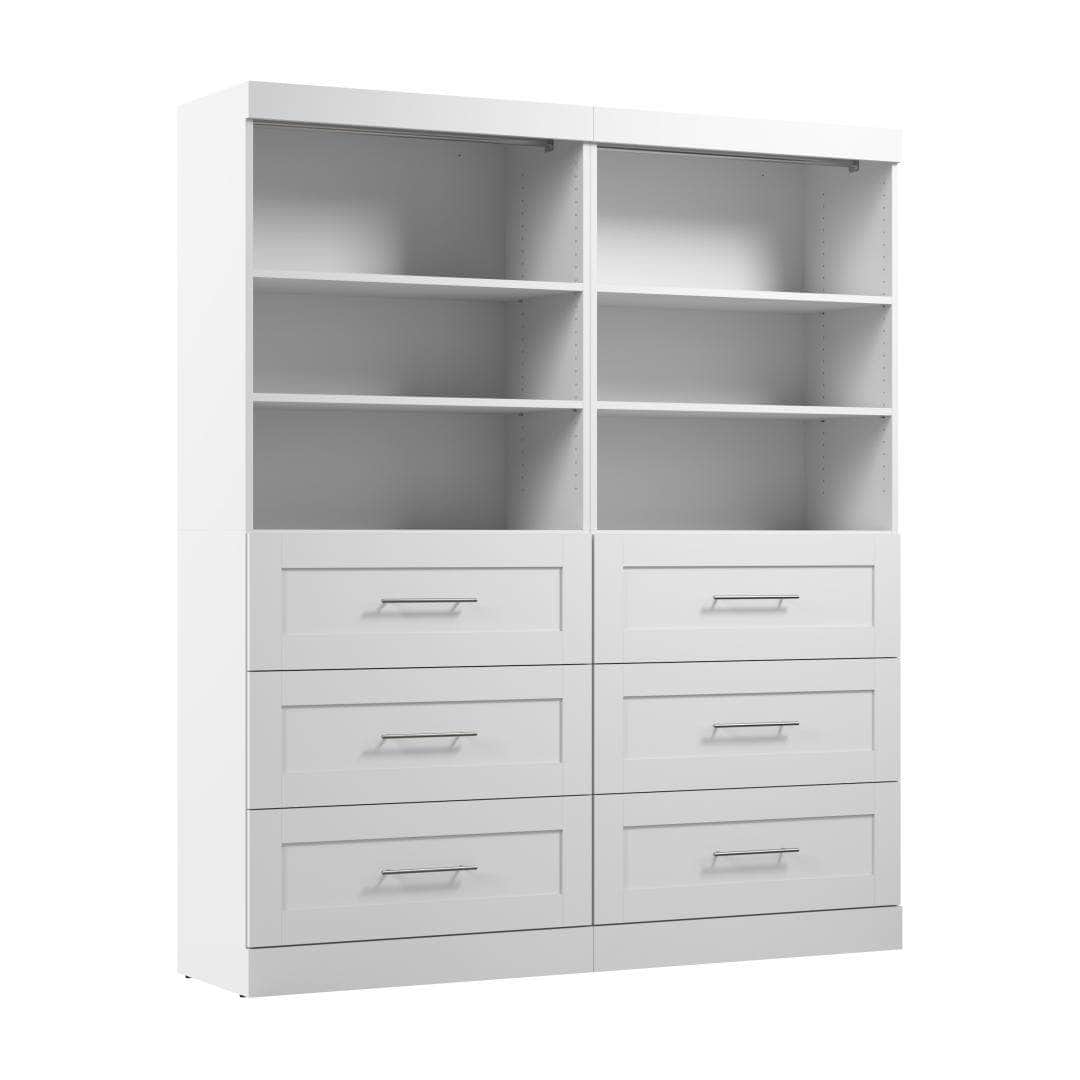 Modubox Pur 72W Closet Organization System with Drawers, image 24