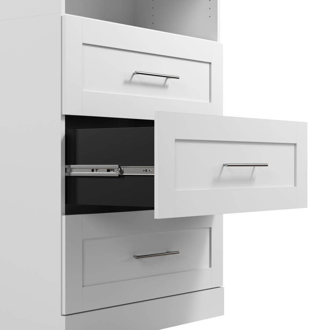 Modubox Pur 72W Closet Organization System with Drawers, image 27