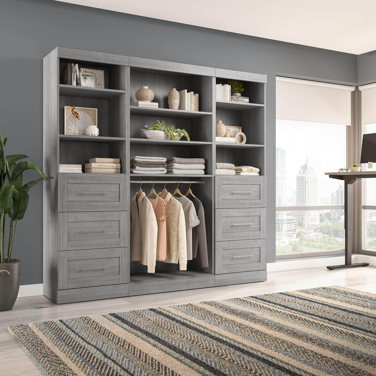Modubox Pur 86“ Closet Organizer, image 14